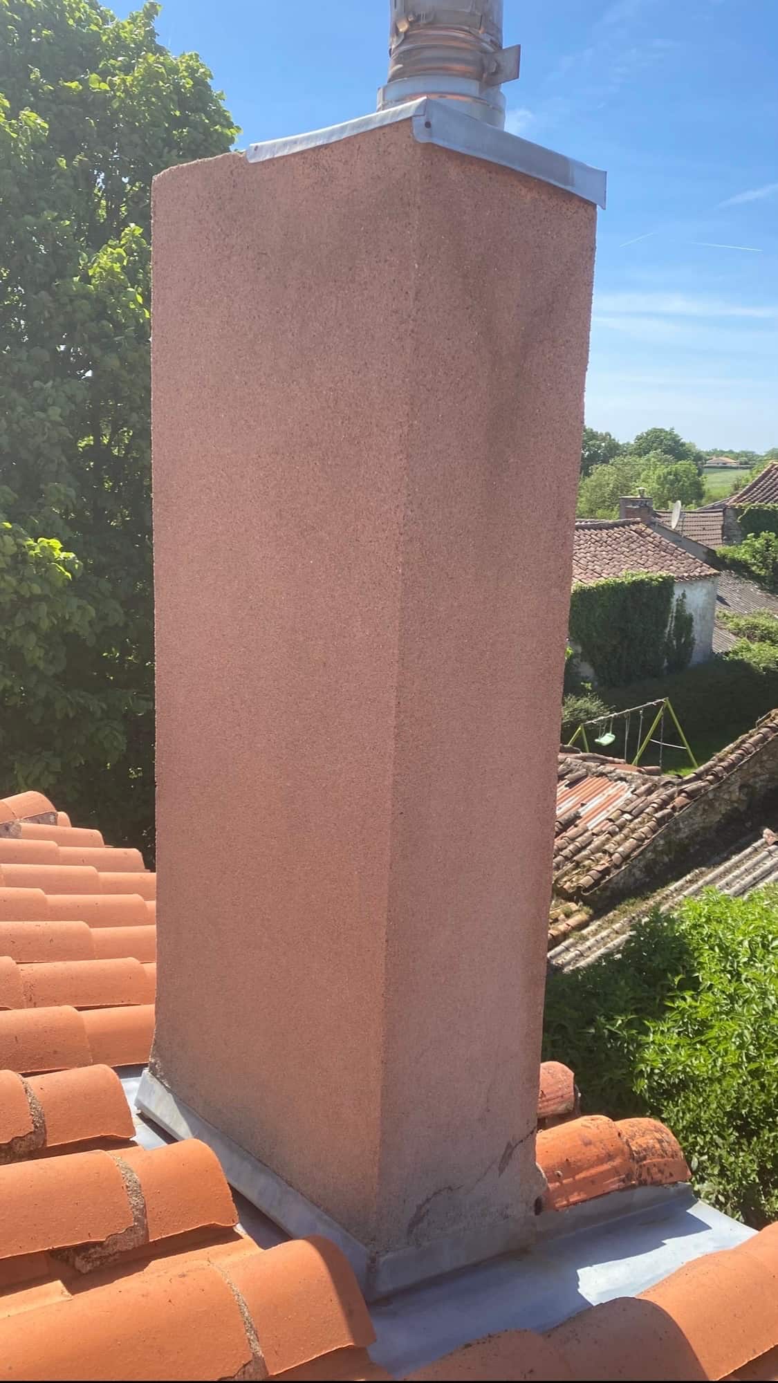 Façade après nettoyage vapeur PuriBat